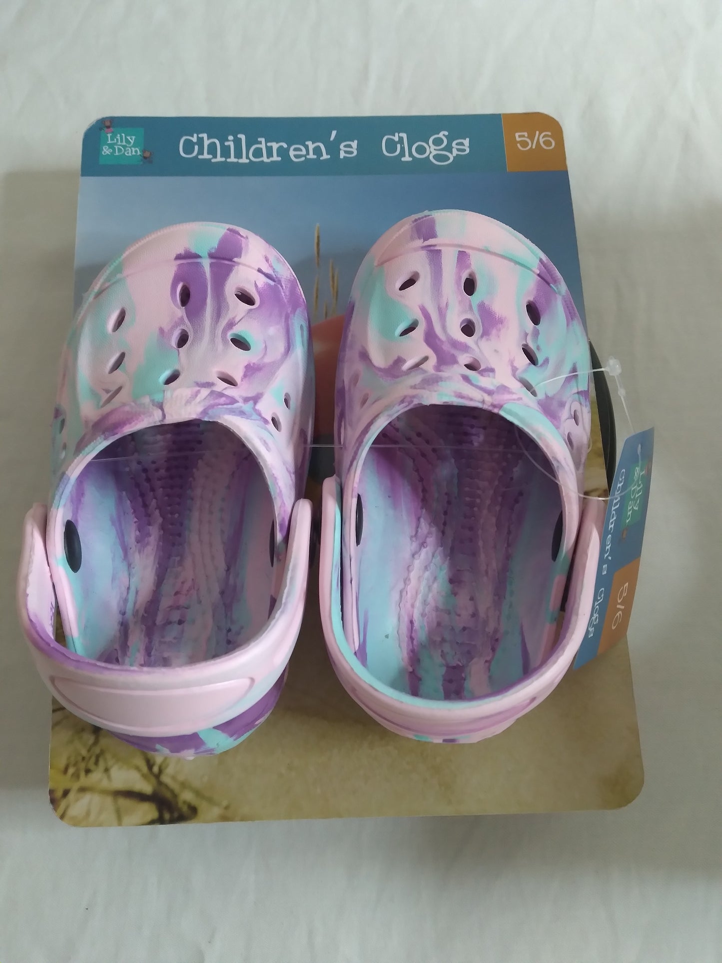 Lily and Dan Multi Colored Clogs