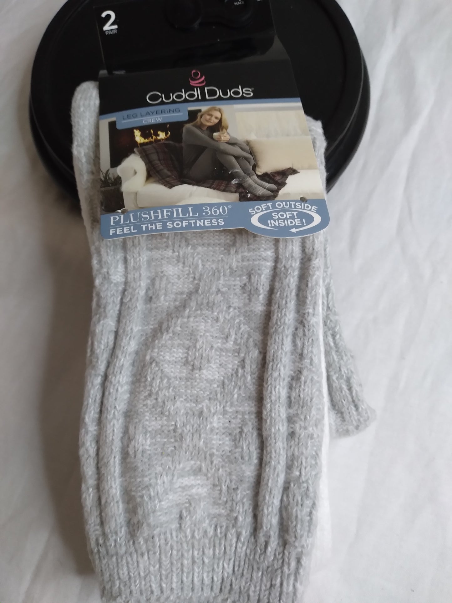 Cudd Duds 2 pack socks