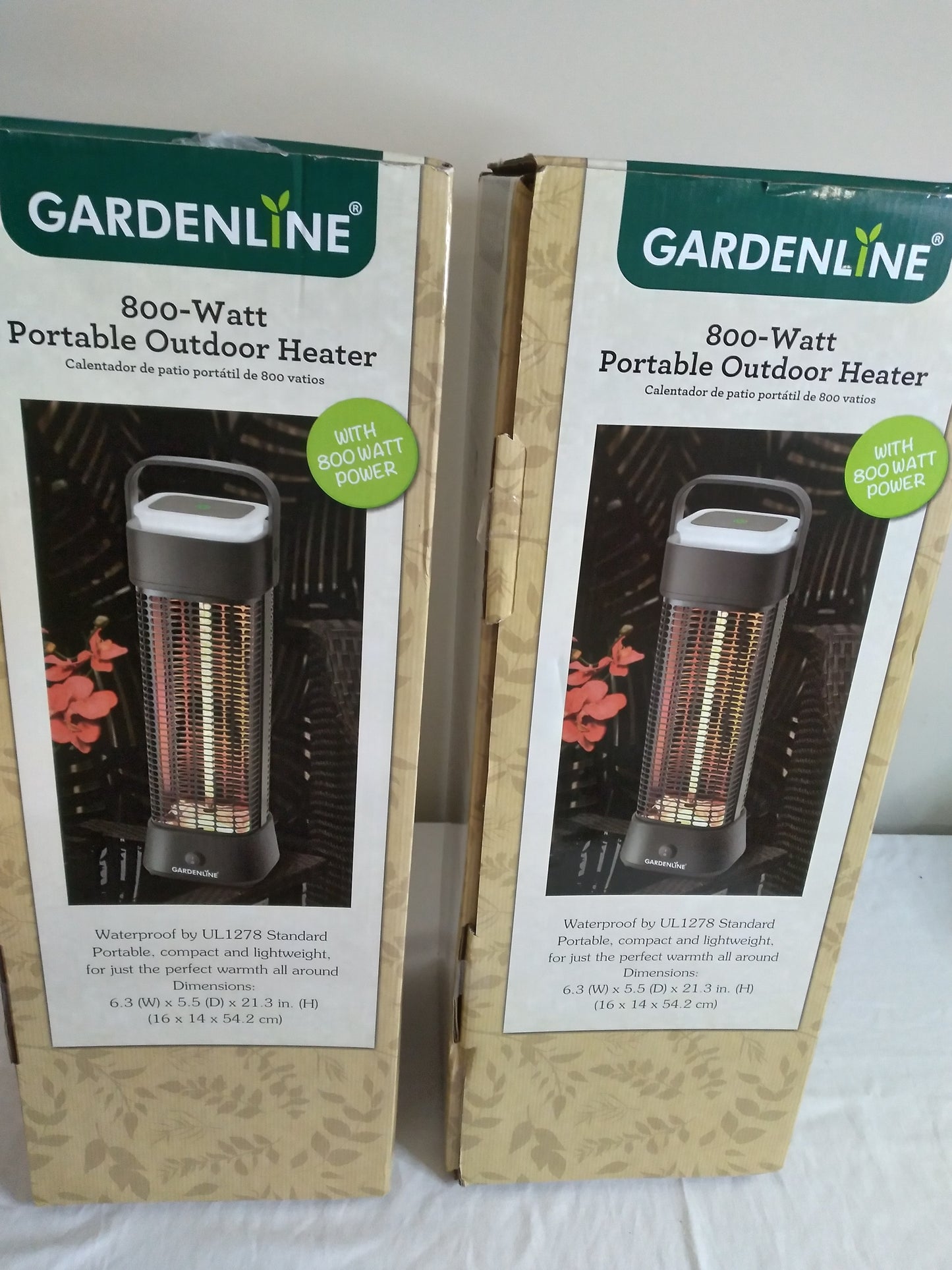 Gradenline 800 Watt Outdoor Portable Heater