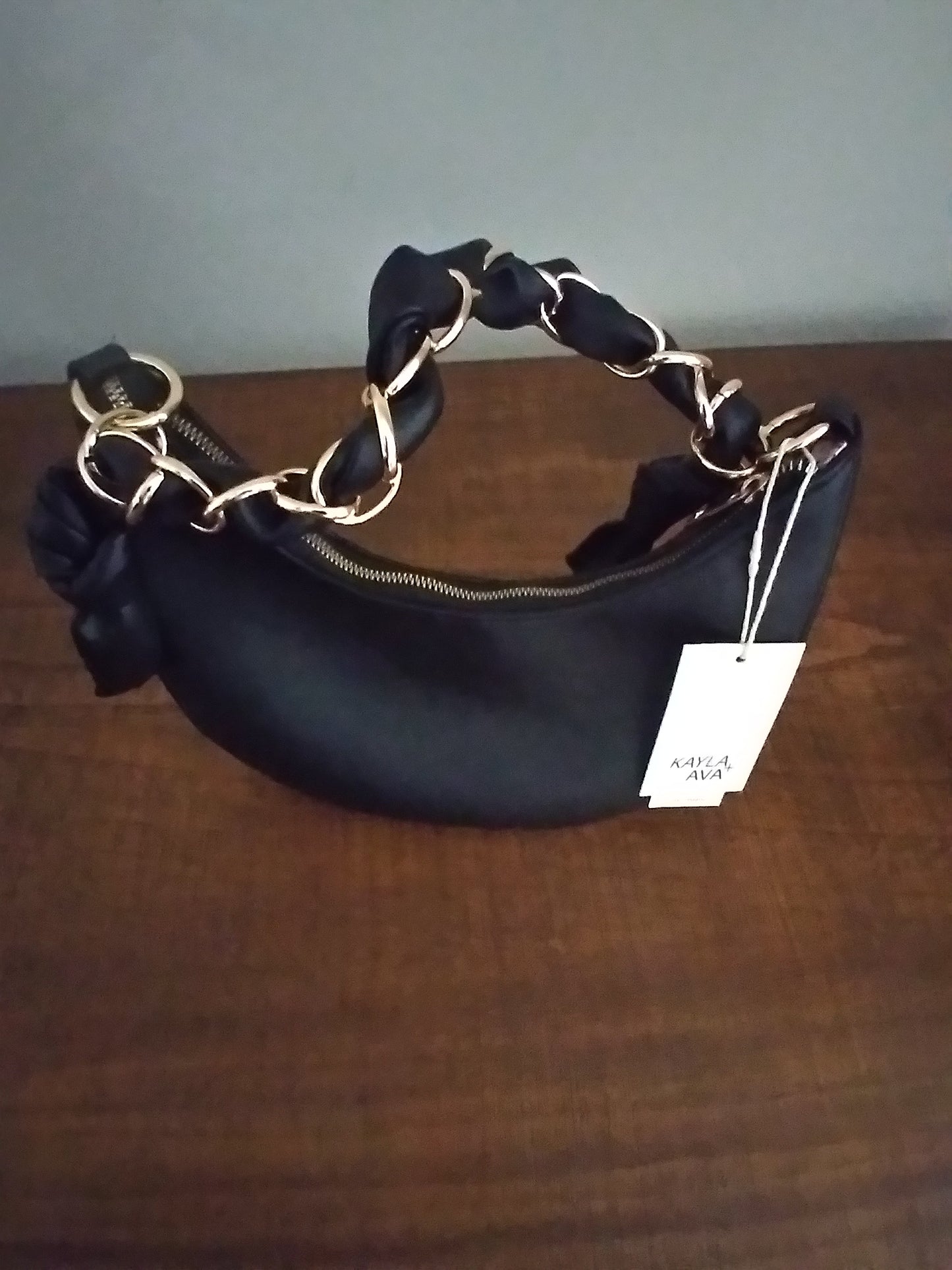 Kayla + Ava Black Handbag