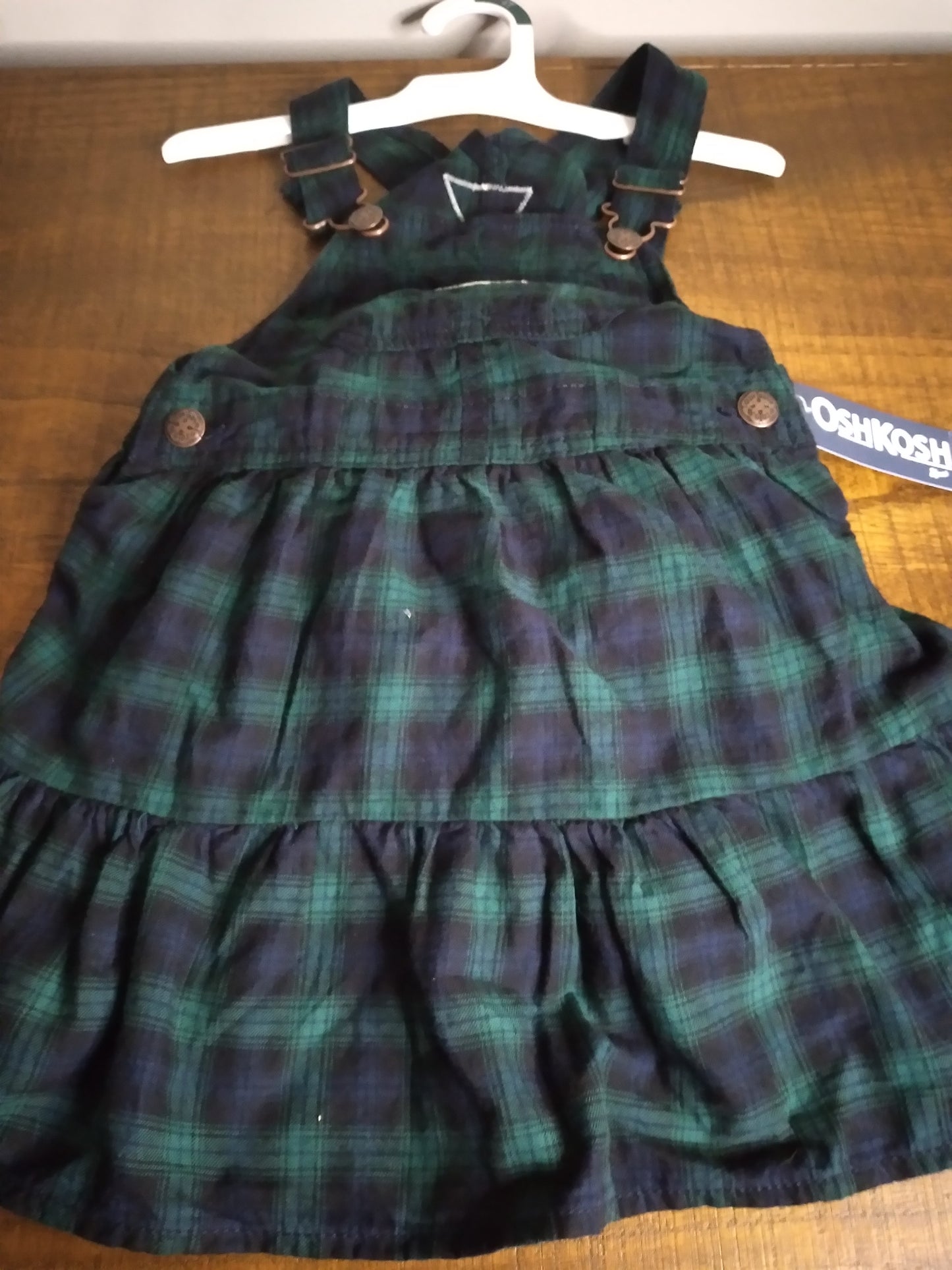 OSHKOSH Green Jumper dress