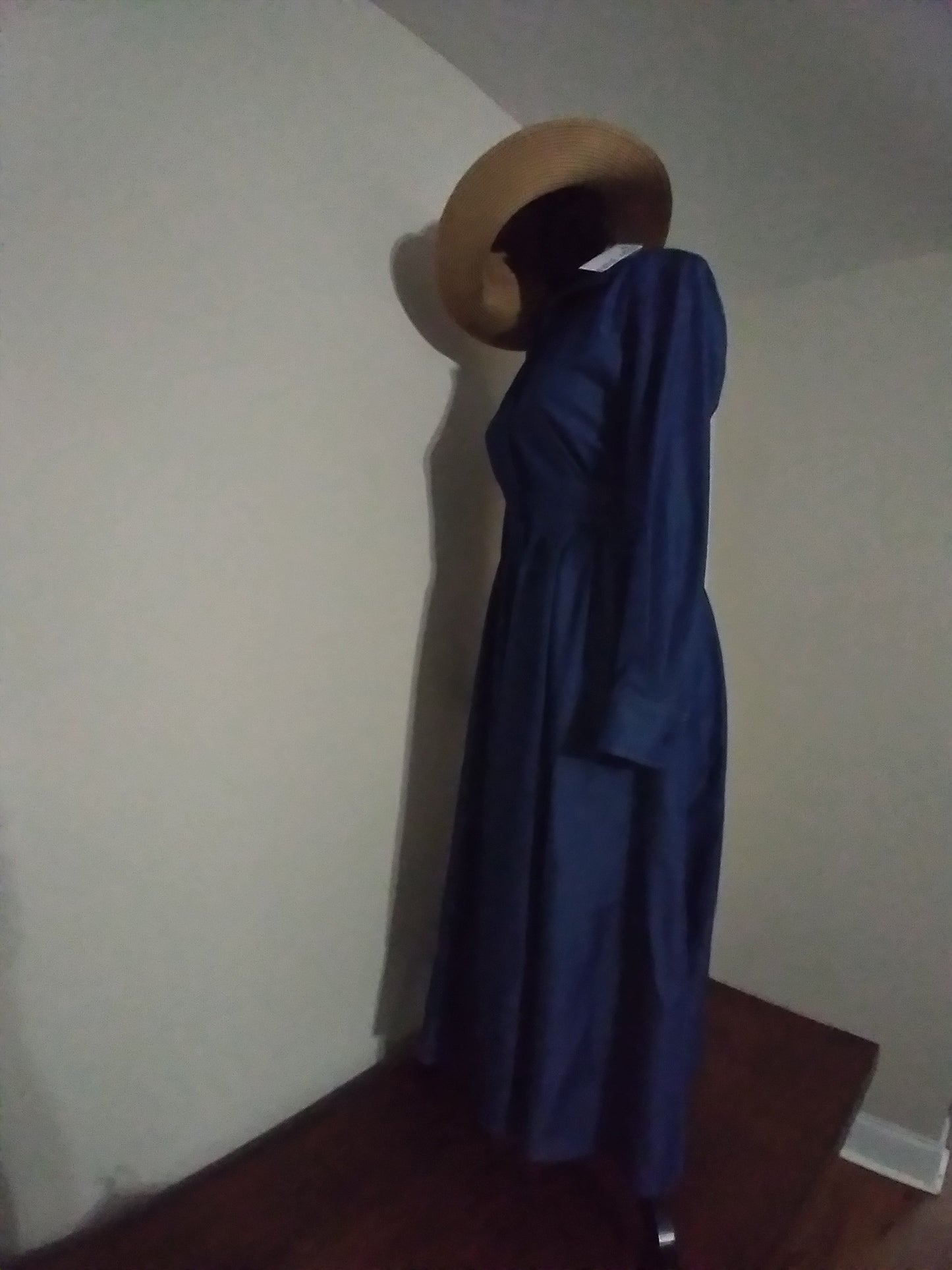 Nine West Chambray Long Dress