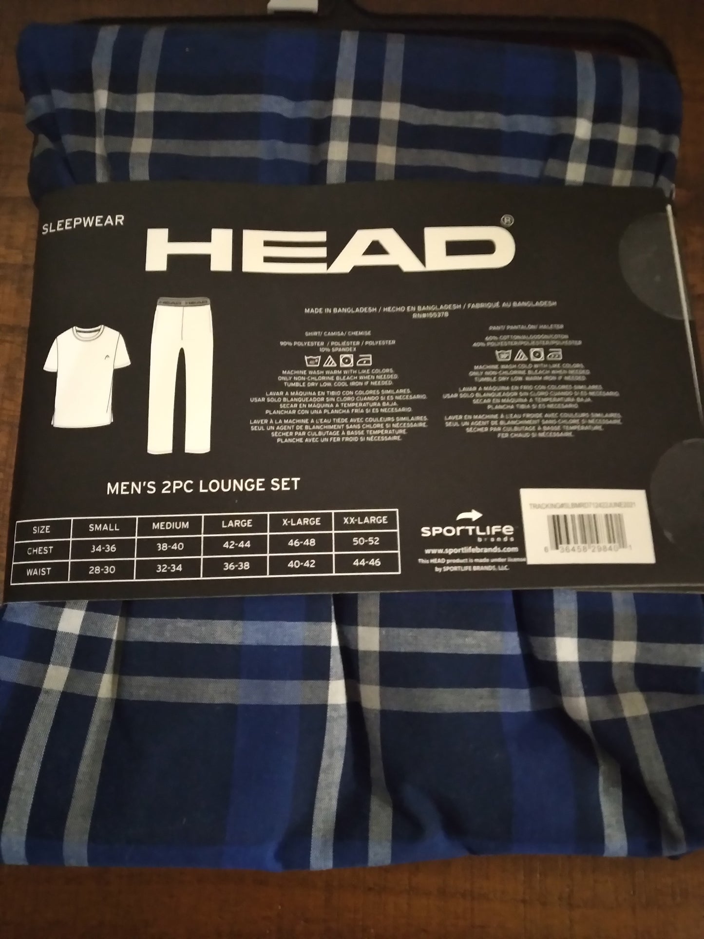 2 piece Men's Head lounge set