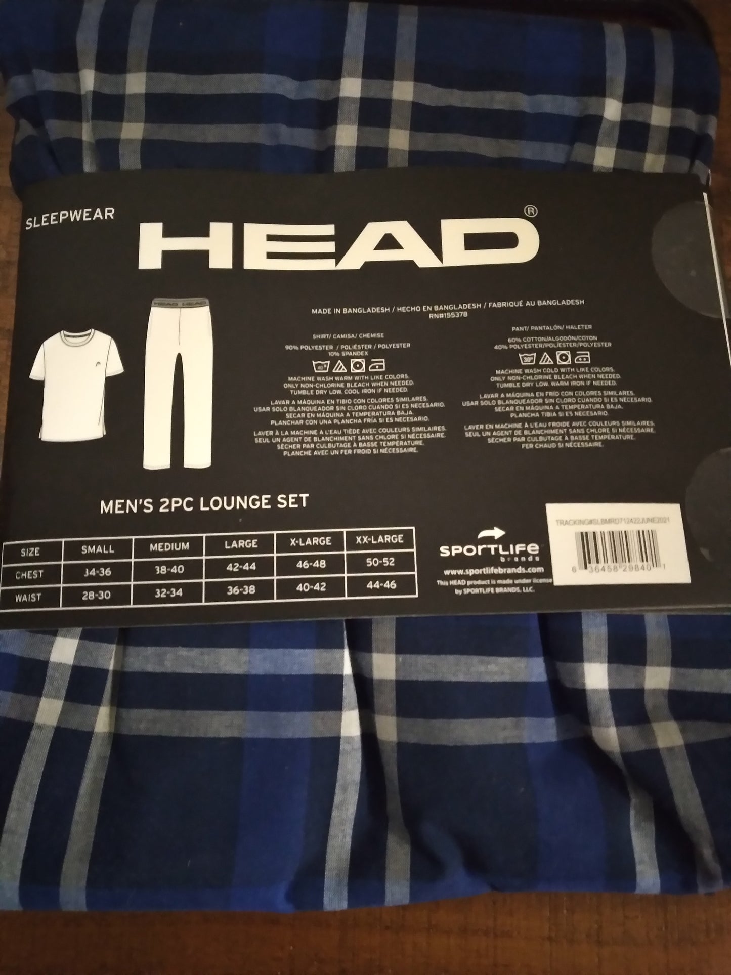 2 piece Men's Head lounge set