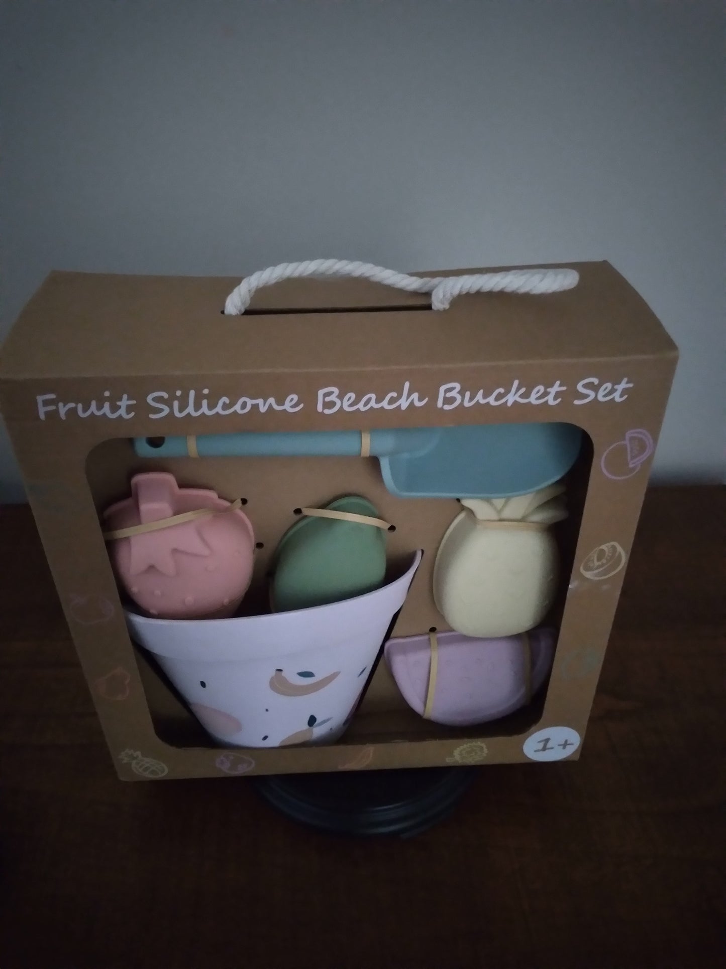 Fruit Silicone Beach Bucket Set ๐