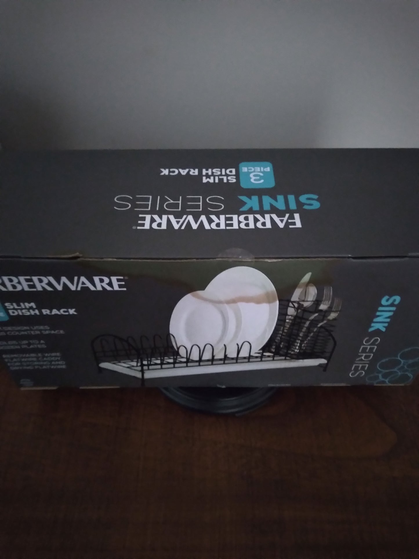 FABERWARE 3 PIECE SLIM DISH RACK