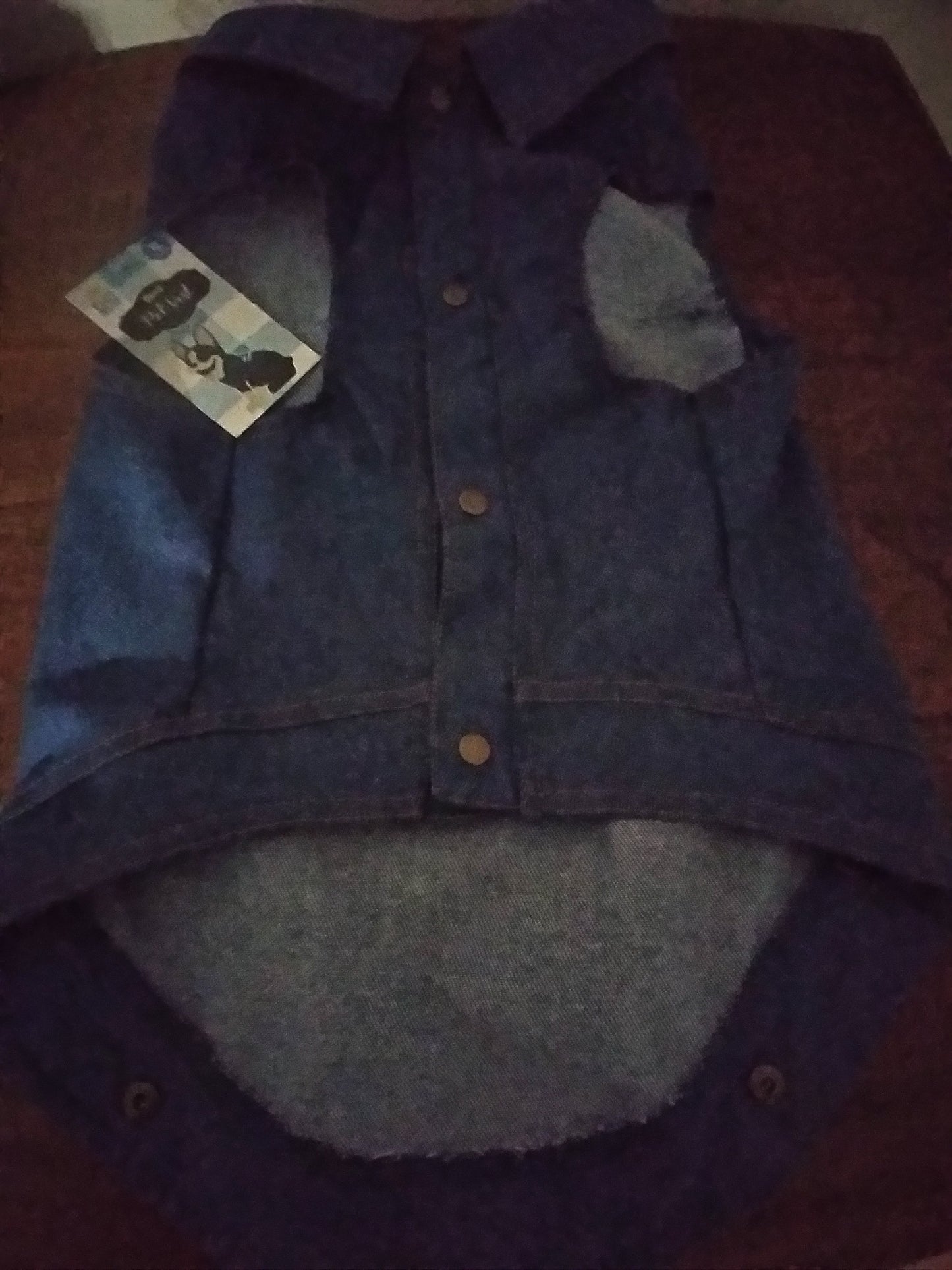 Jean Pet Vest