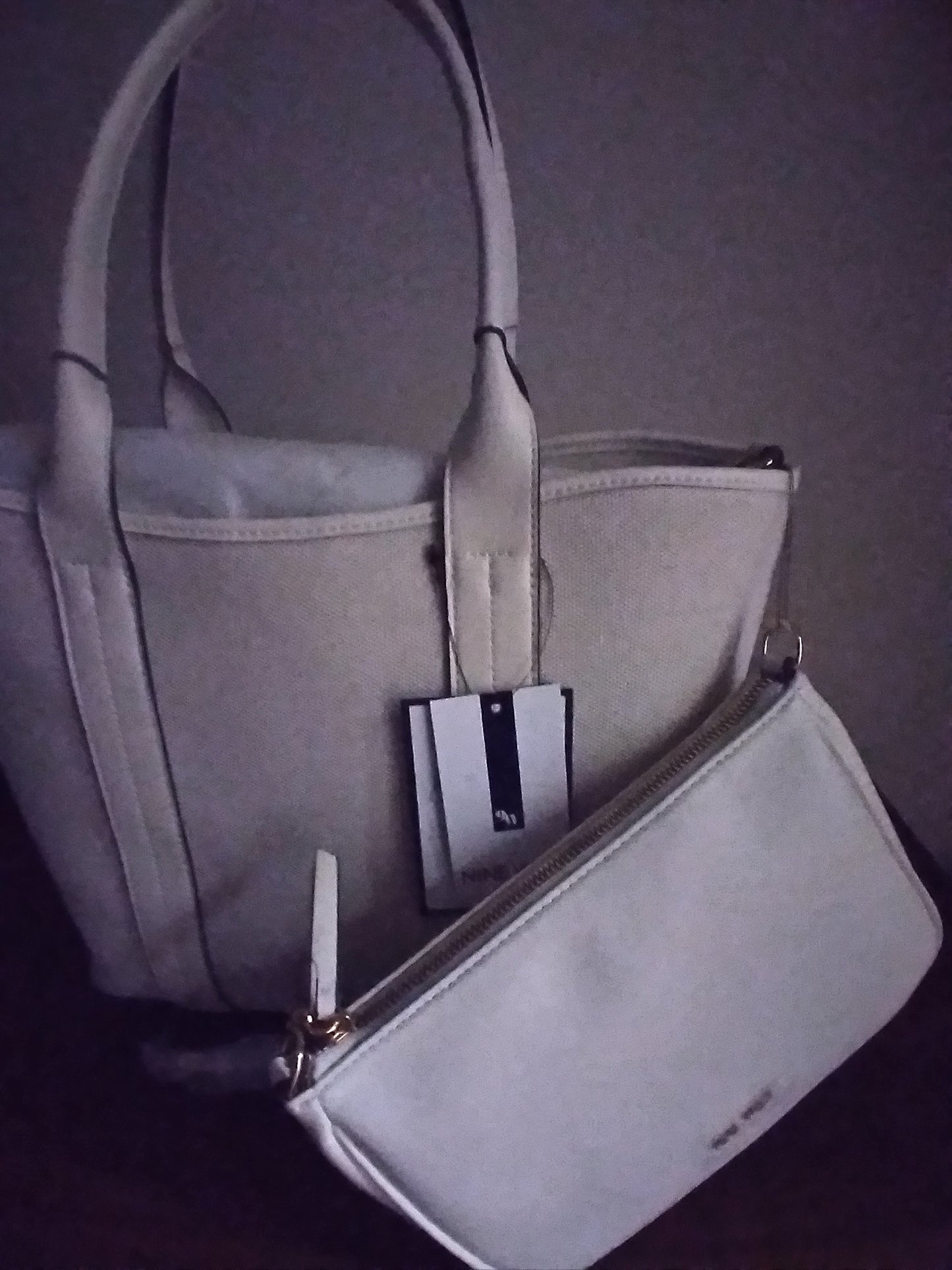 NINE WEST CARRY BAG WITH CROSSBODY PURSE