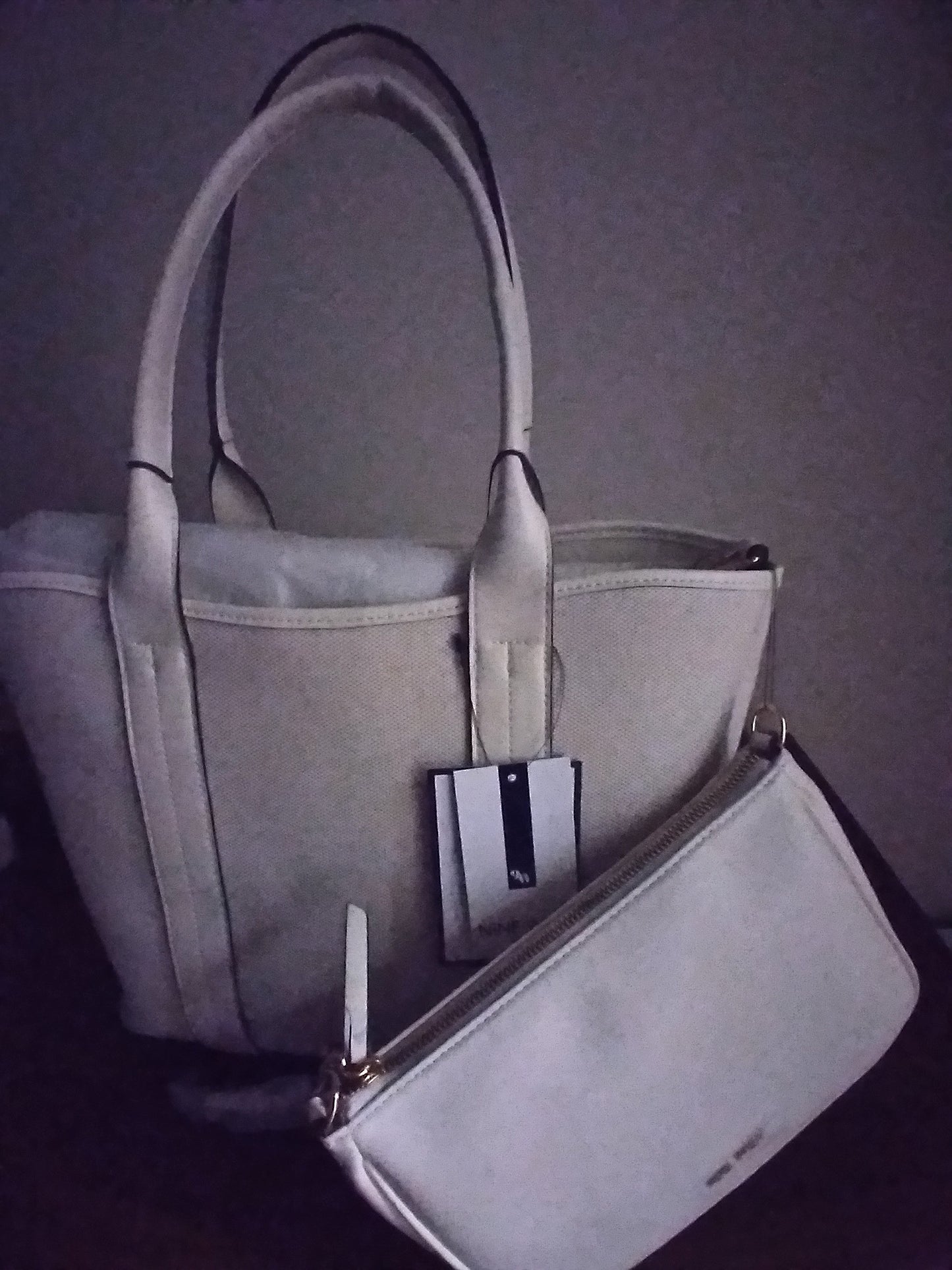 NINE WEST CARRY BAG WITH CROSSBODY PURSE