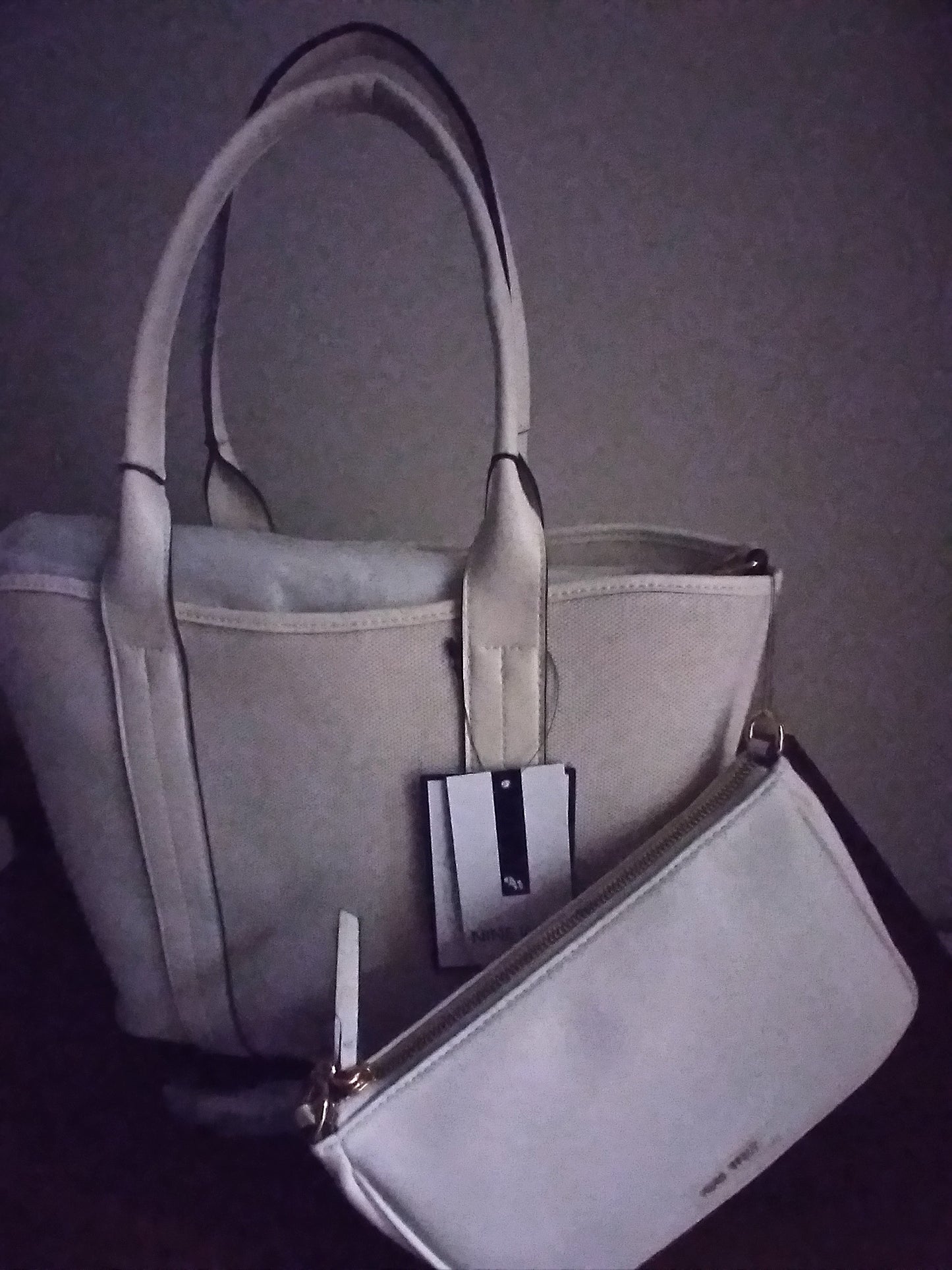 NINE WEST CARRY BAG WITH CROSSBODY PURSE