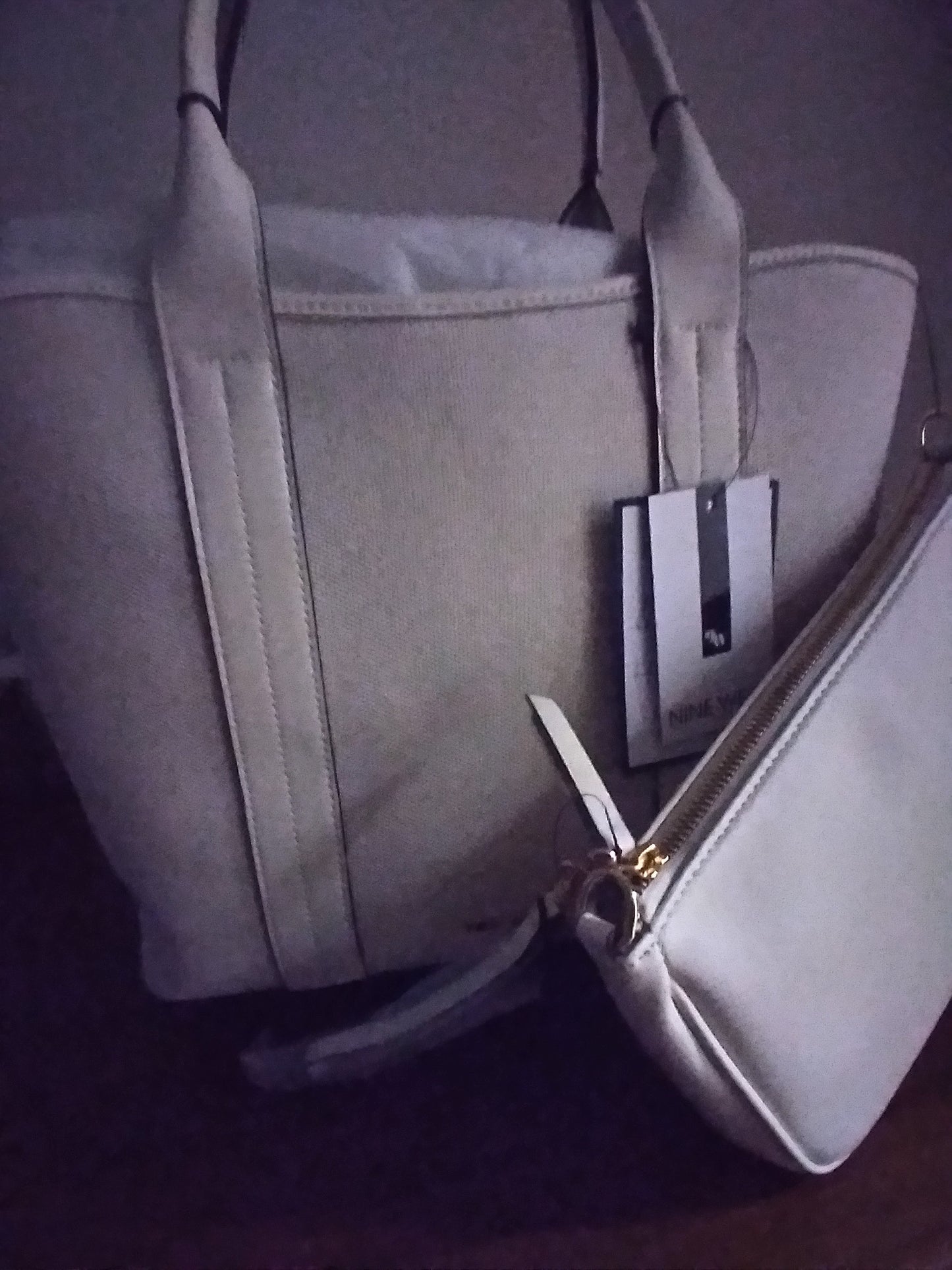 NINE WEST CARRY BAG WITH CROSSBODY PURSE