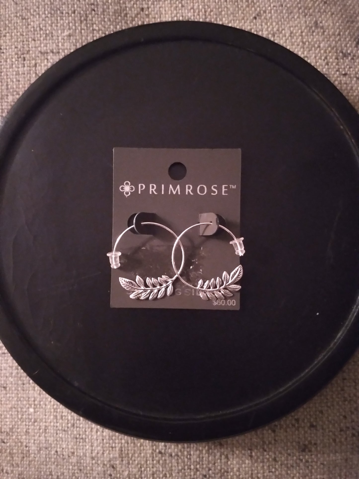 Sterling silver earrings