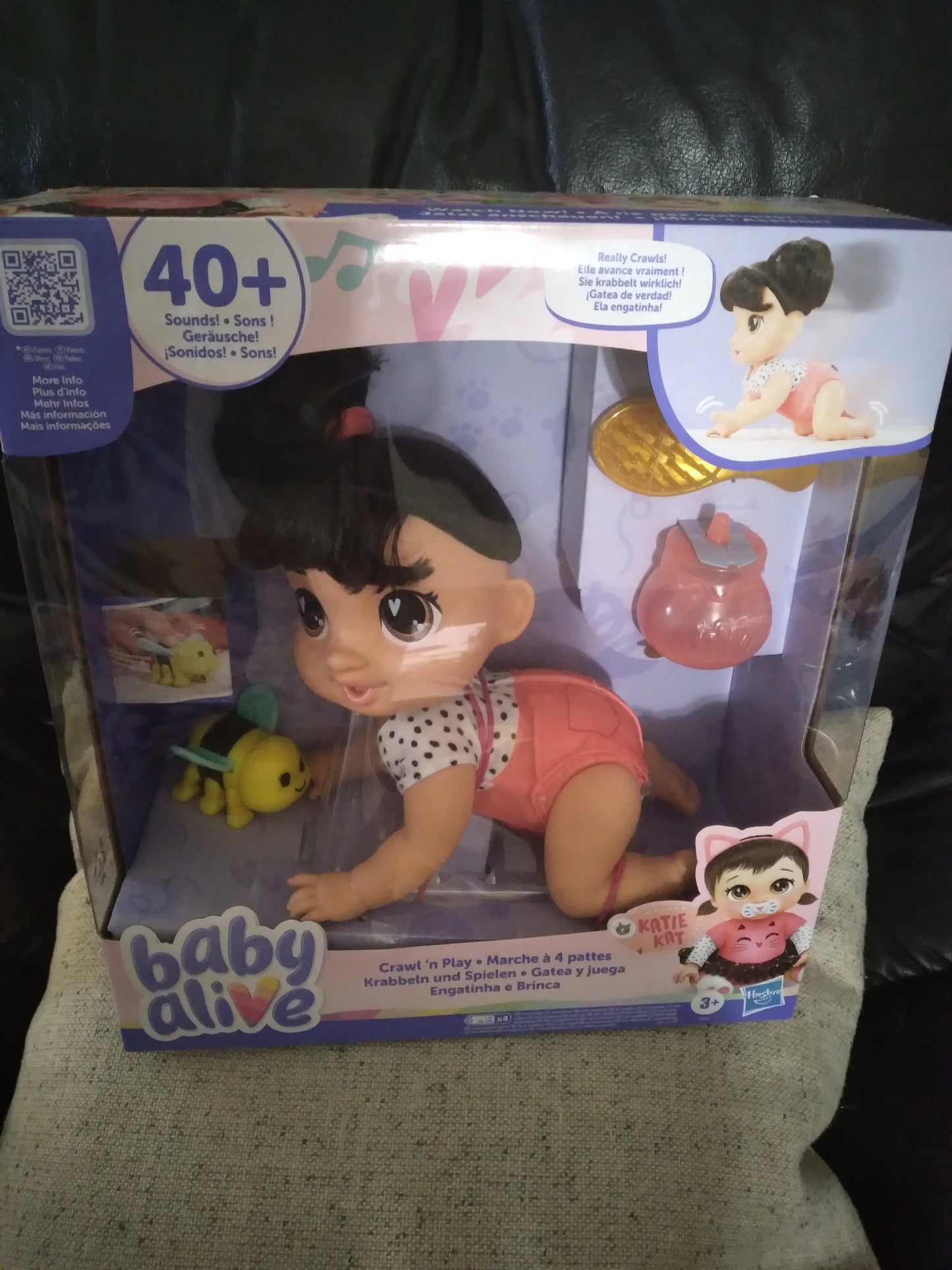 BABY ALIVE CRAWL'N PLAY KATIE KAT