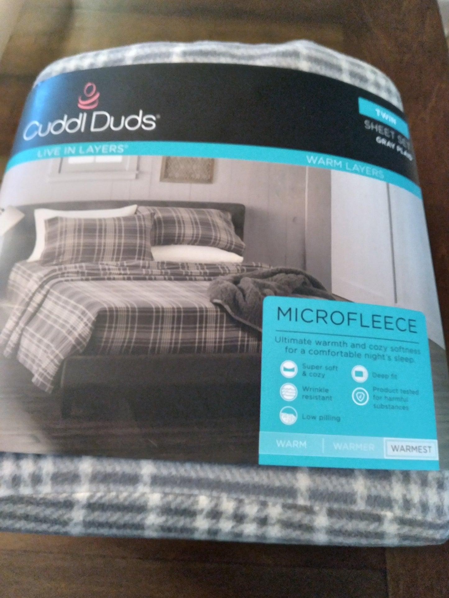 CUDDL DUDS TWIN COMFORTER