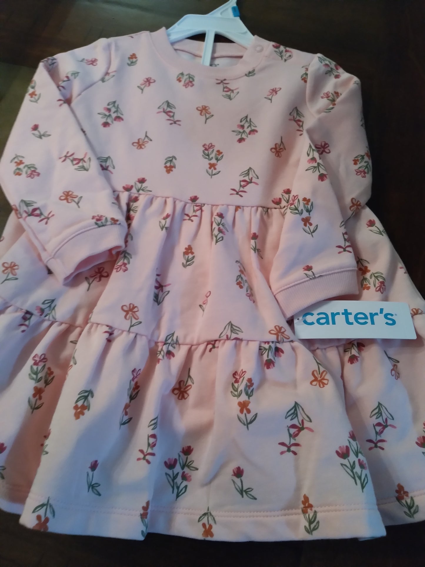 CARTERS PINK FLOWER 🌸 DRESS