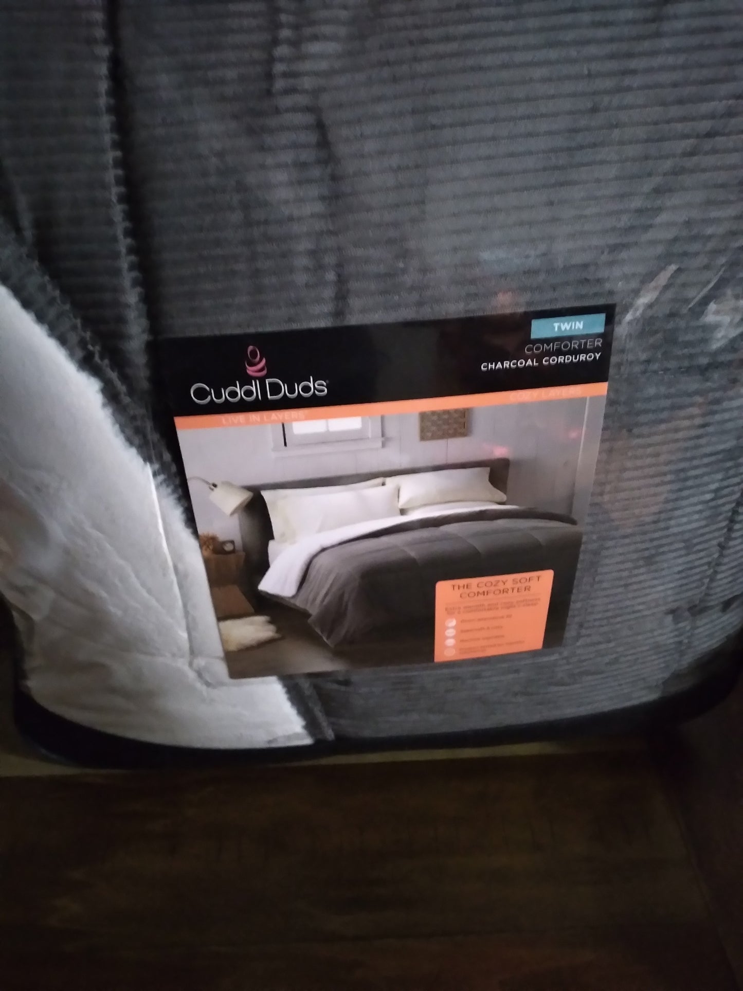 Cuddl Duds Twin Comforter