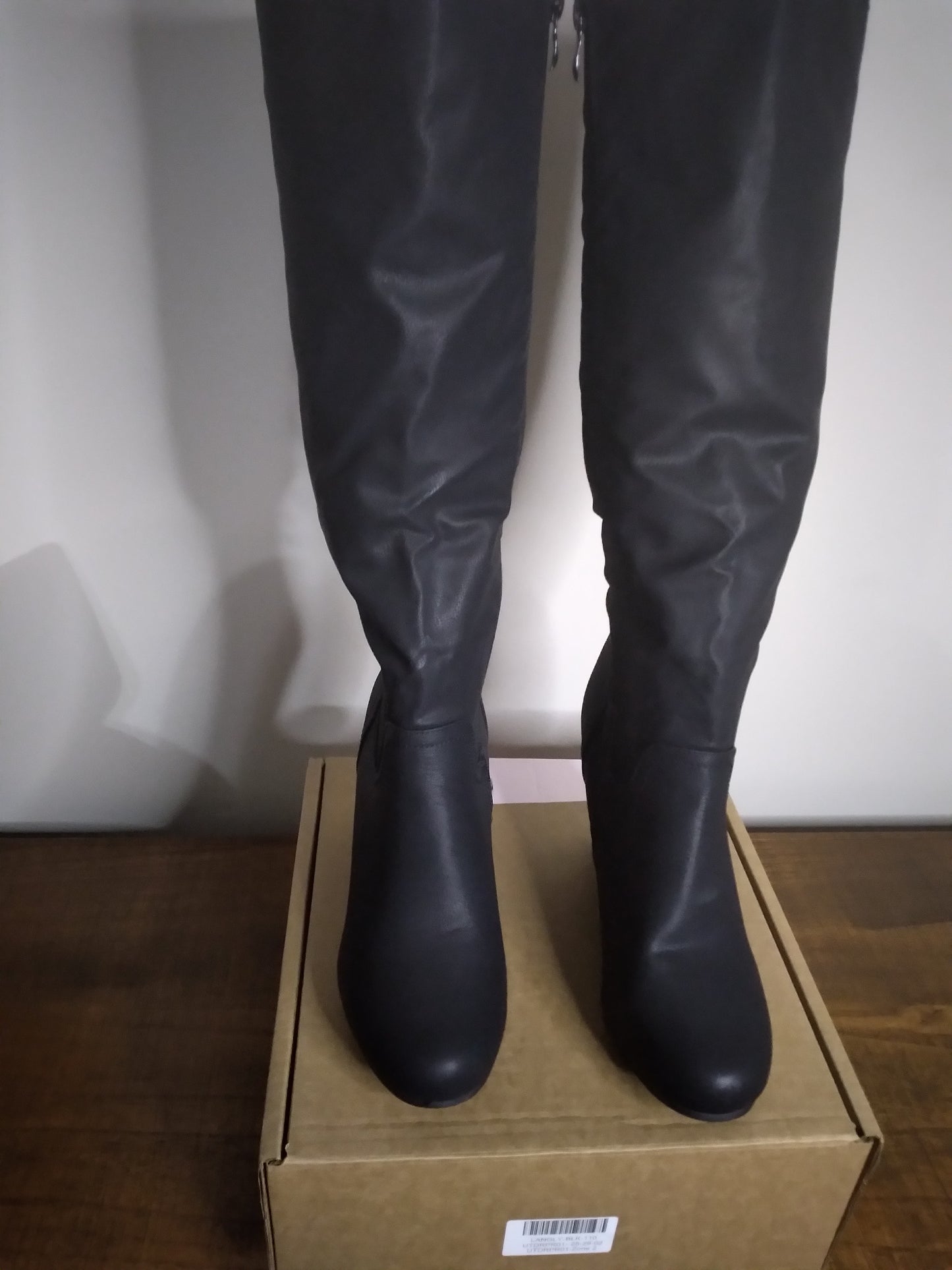 Langley Black Wedge 👢 Boot