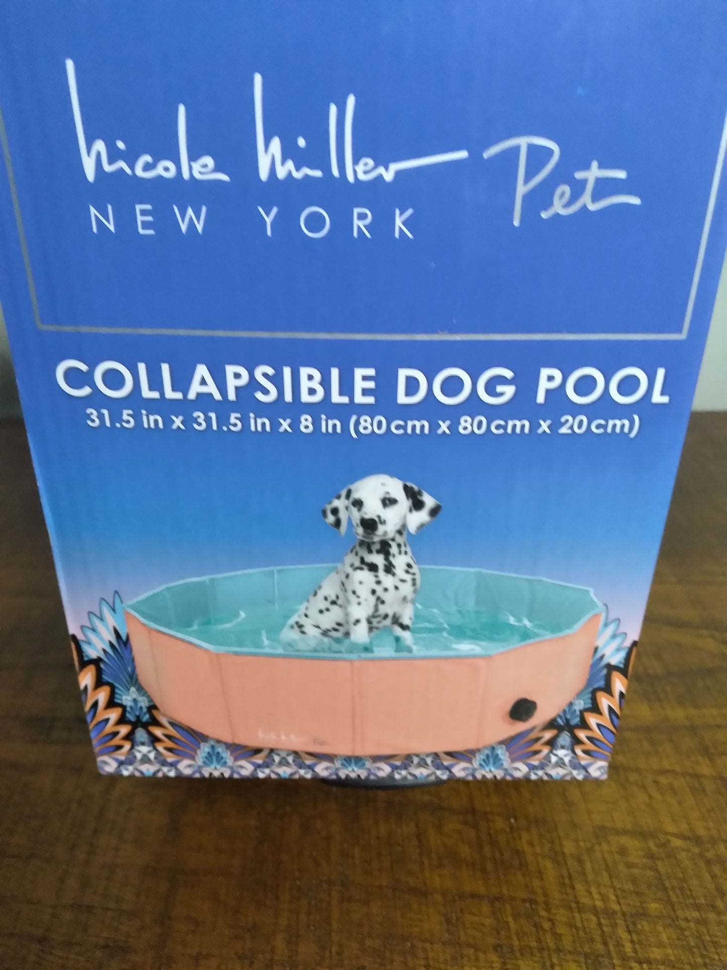 Nichole Miller Collapsible Dog pool