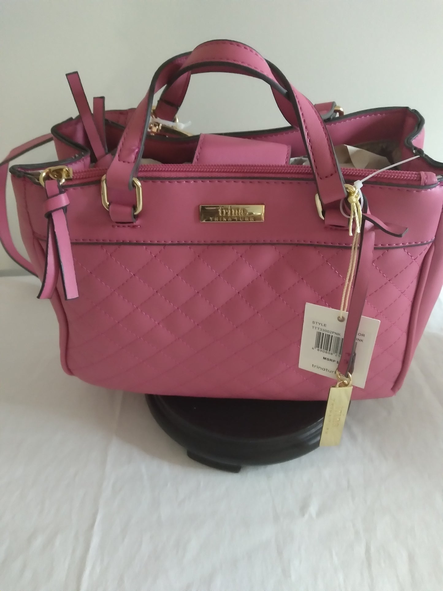 Trina Turk Quilted  Handbag