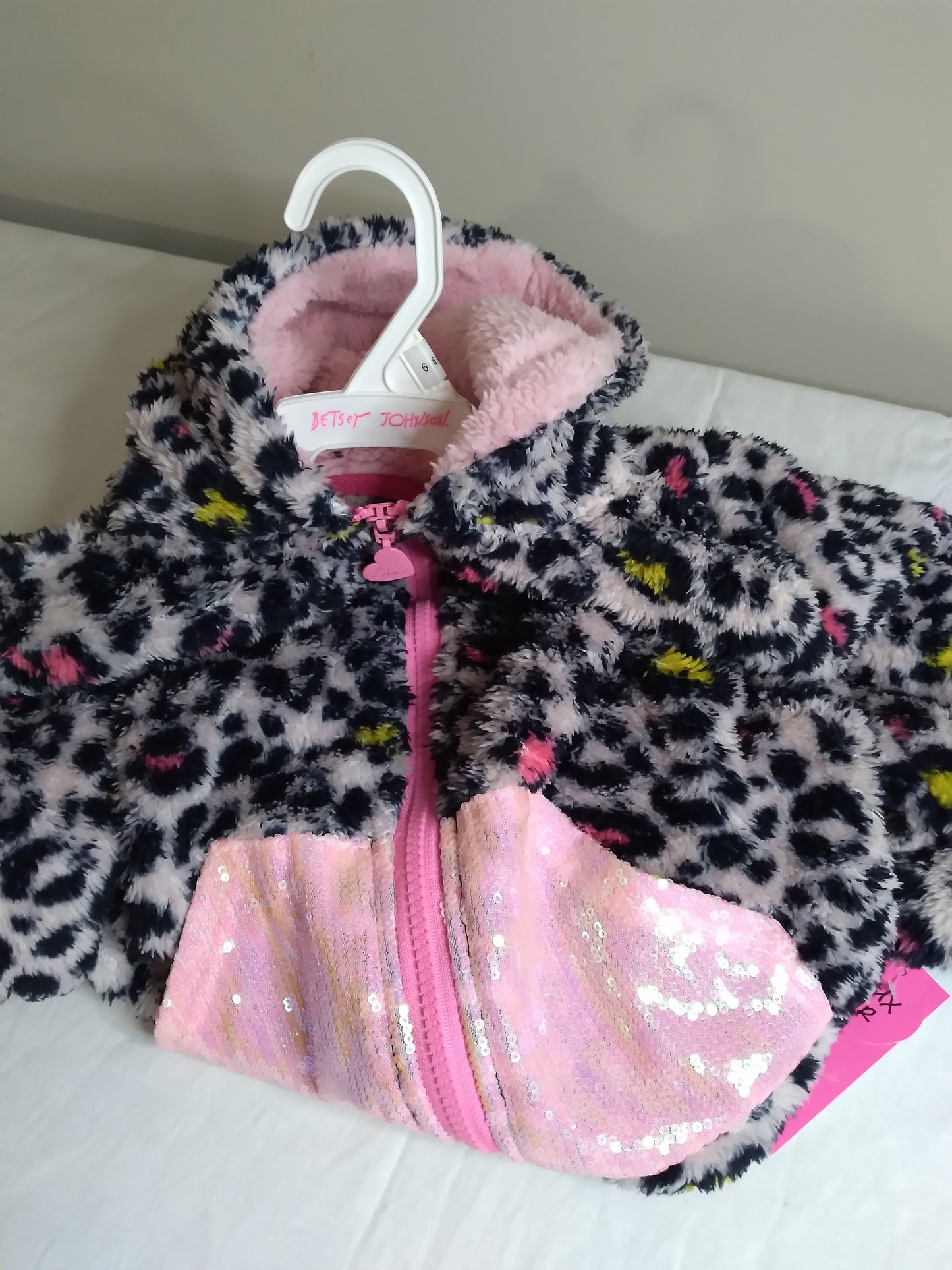 Betsey  Johnson Multi Colored  Zip up Jacket