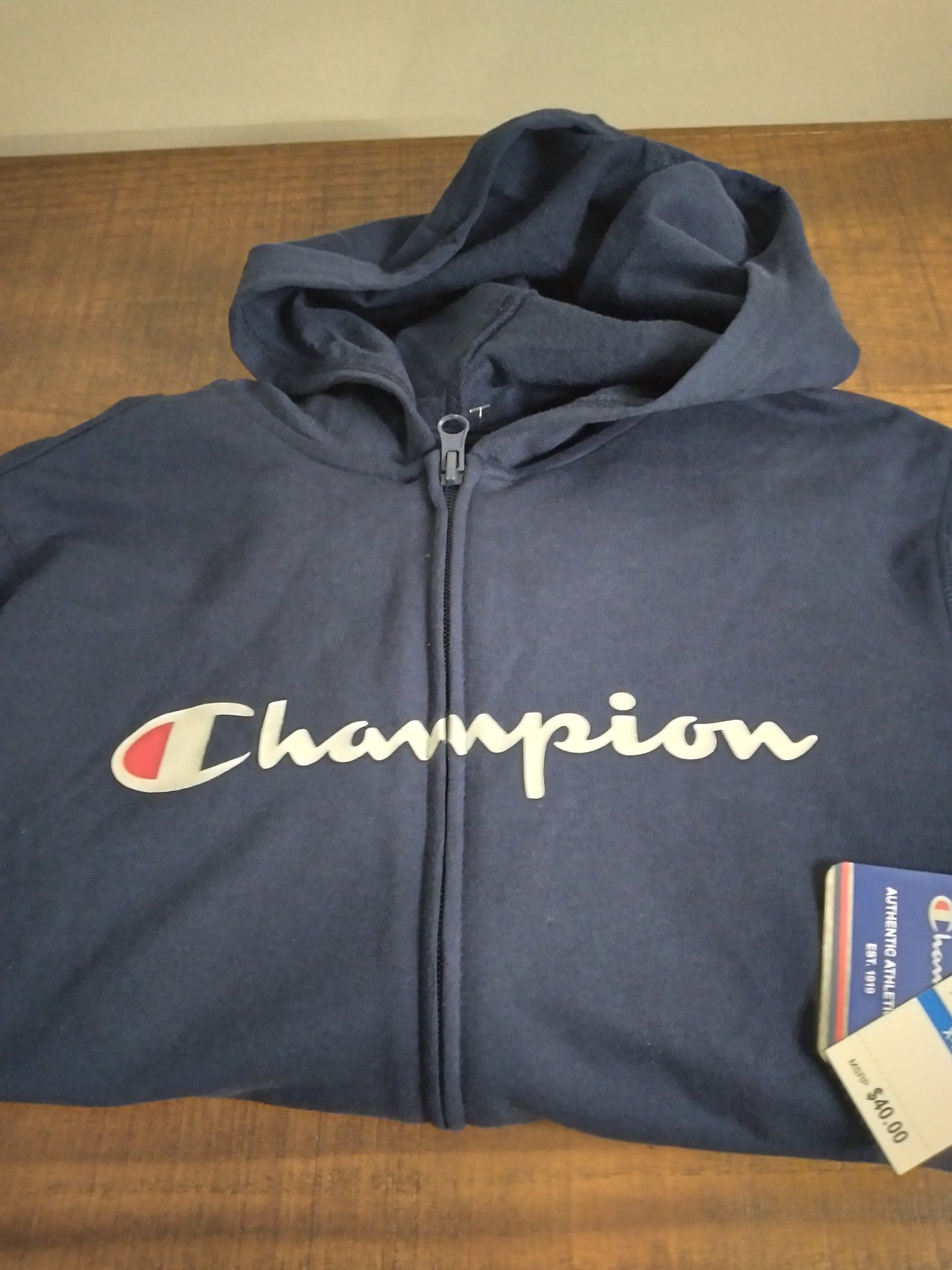 Champion  Boys zippered Hoodie