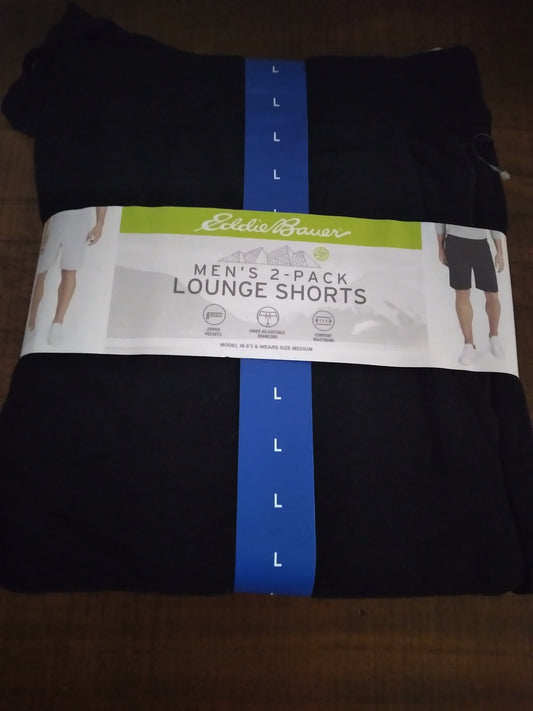 EDDIE BAUER 2 PIECE LOUNGE SHORTS