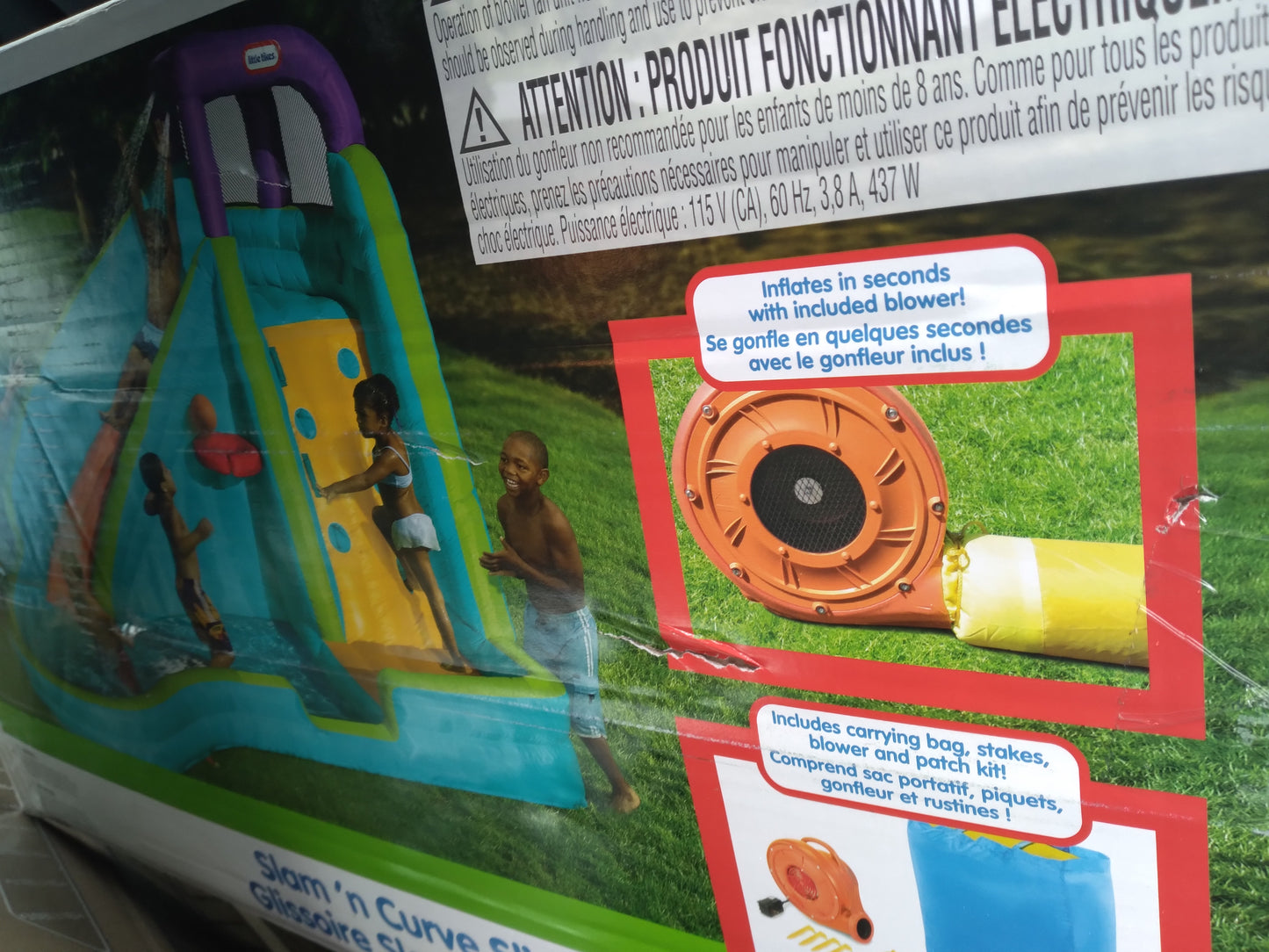 Little Tikes Slam 'N Curve Slide