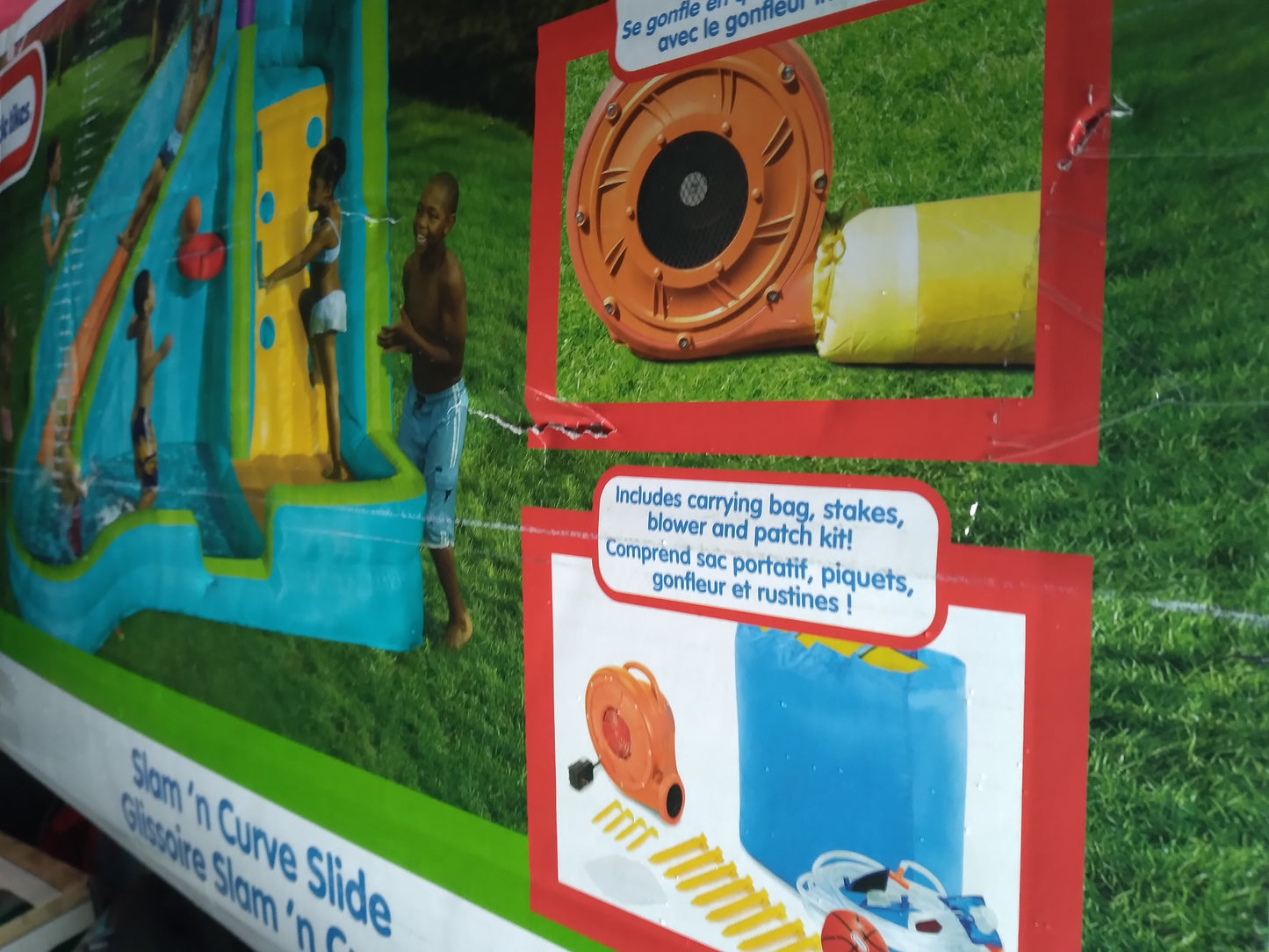 Little Tikes Slam 'N Curve Slide