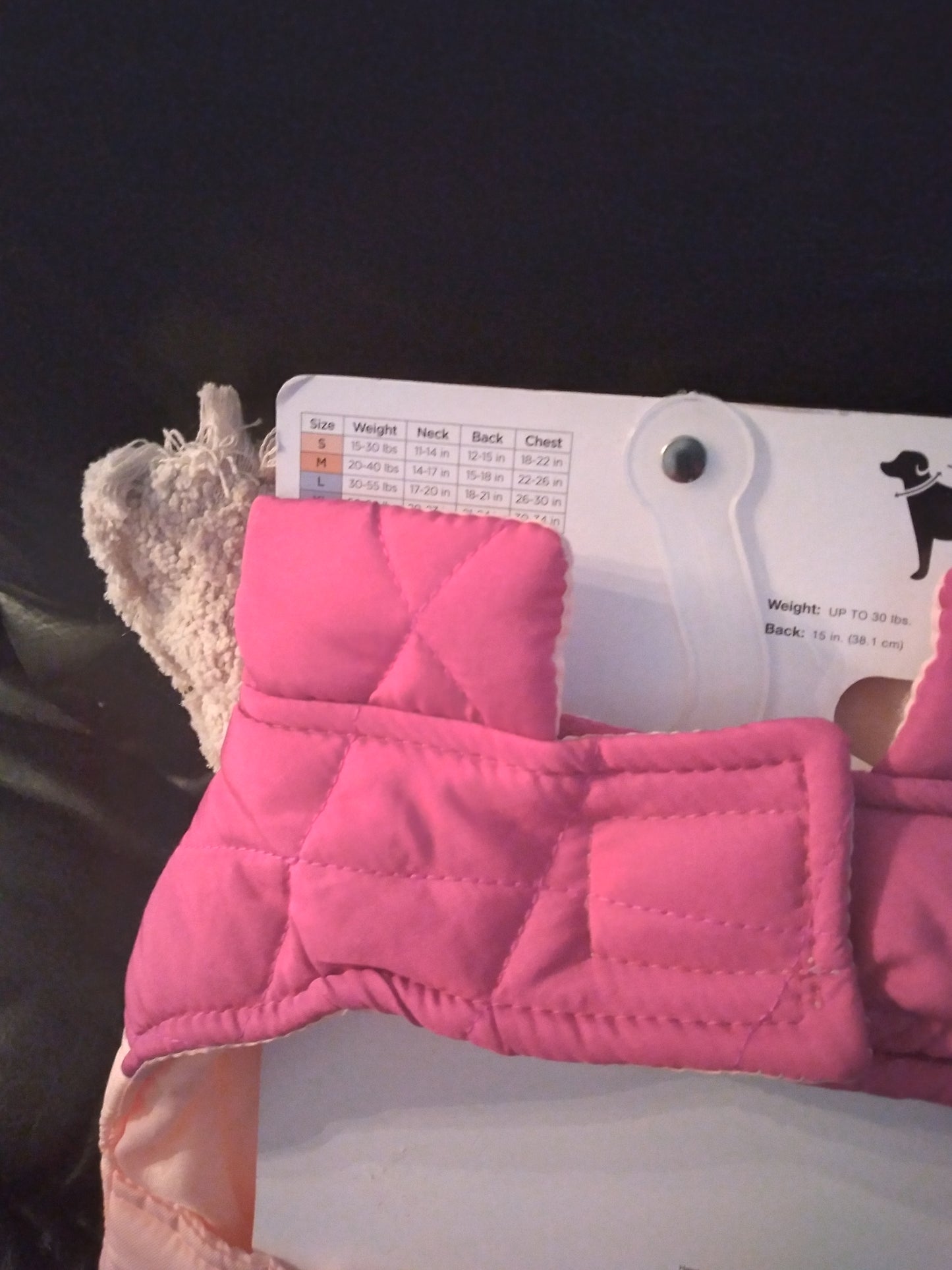 Pet Color Block Puffer Jacket