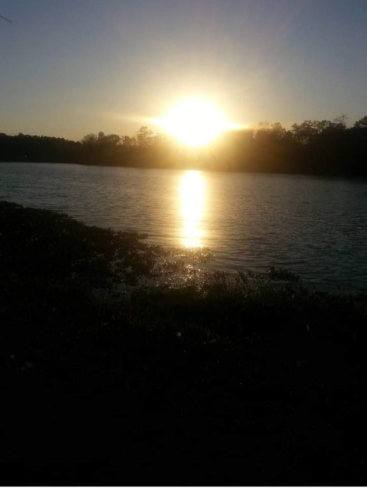 Sunset at the lake