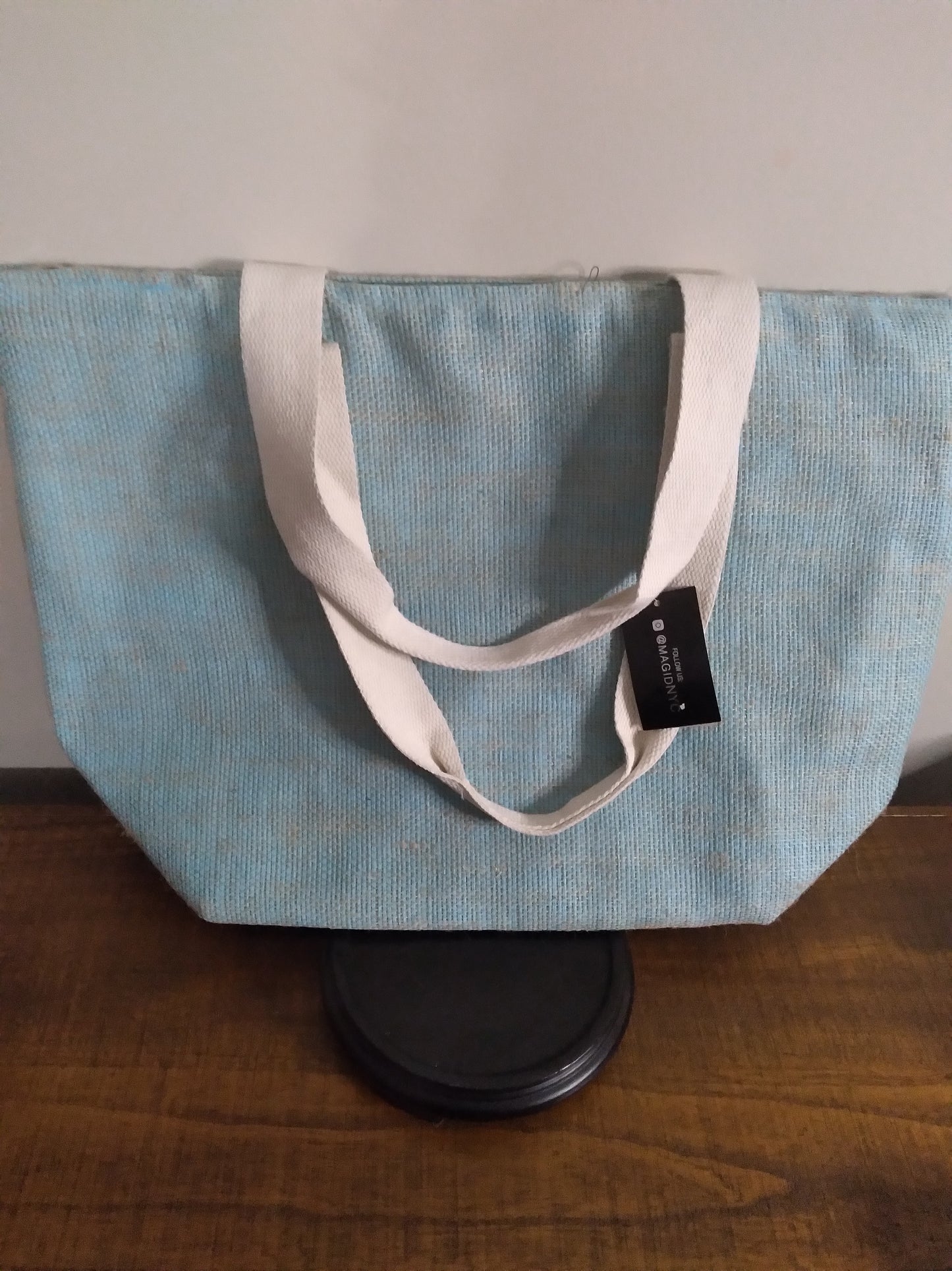 Turquoise Insulated  Tote